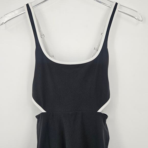 Abercrombie & Fitch Black and White Tennis Dress with Cutouts XS Petite - Picture 5 of 11